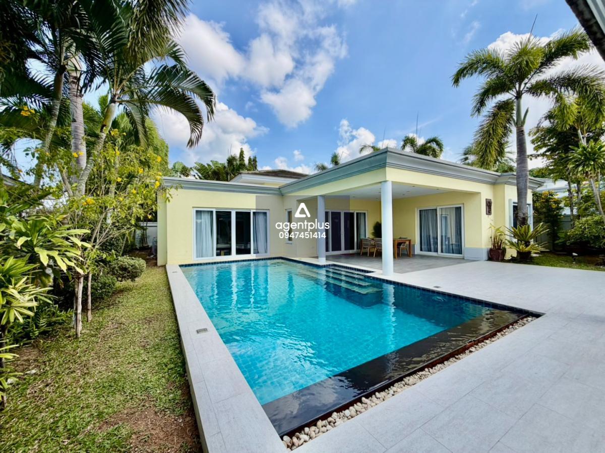 วิลล่าพร้อมสระว่ายน้ำส่วนตัวให้เช่า พัทยา