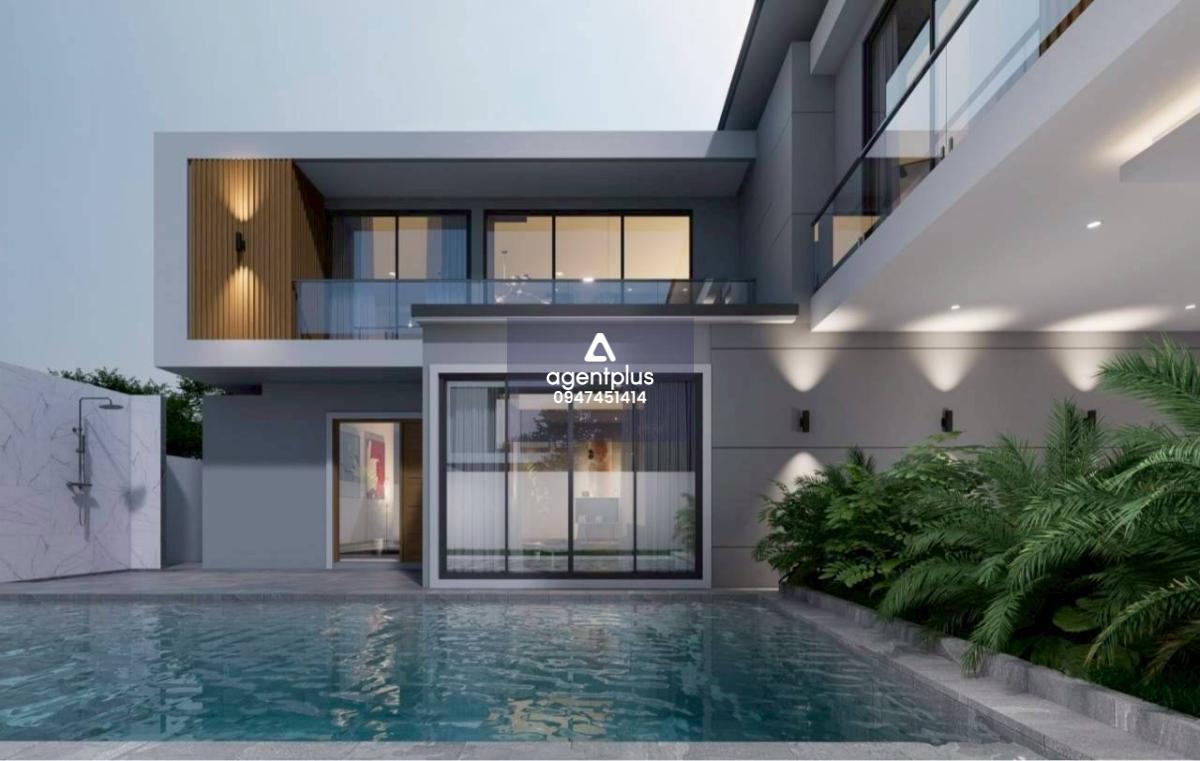 ขายพูลวิลล่าหรูสไตล์ Modern Tropicalทำเลซอยสยามคันทรีคลับ 