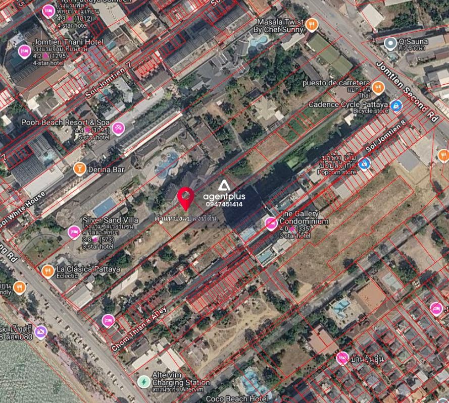 ขายที่ดิน ซอยจอมเทียน 8 ห่างจากหาดจอมเทียนเพียง 300 เมตร ทำเลดี เหมาะแก่การลงทุน