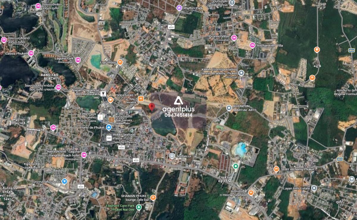 ที่ดินติดถนนบ้านดอน-เชิงทะเล ห่างทะเลบางเทาเพียง 7 นาที ภูเก็ต