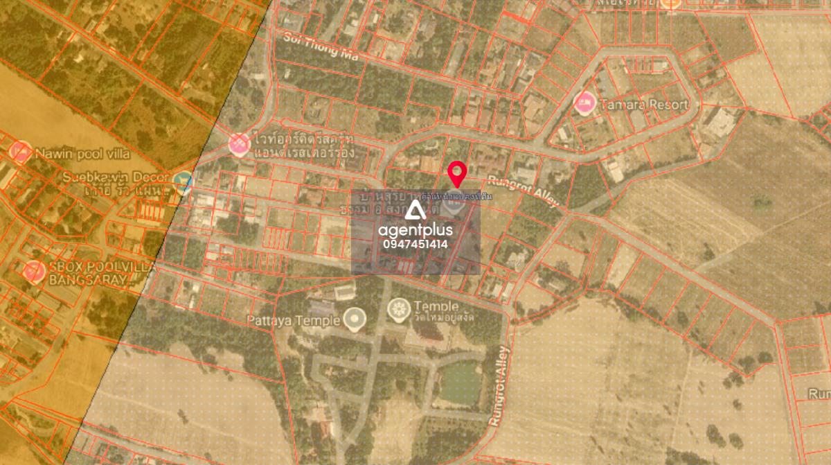 ขายที่ดินเปล่าแปลงสุดท้าย ติดถนนซอยรุ่งโรจน์ ทำเลบางเสร่ ชลบุรี