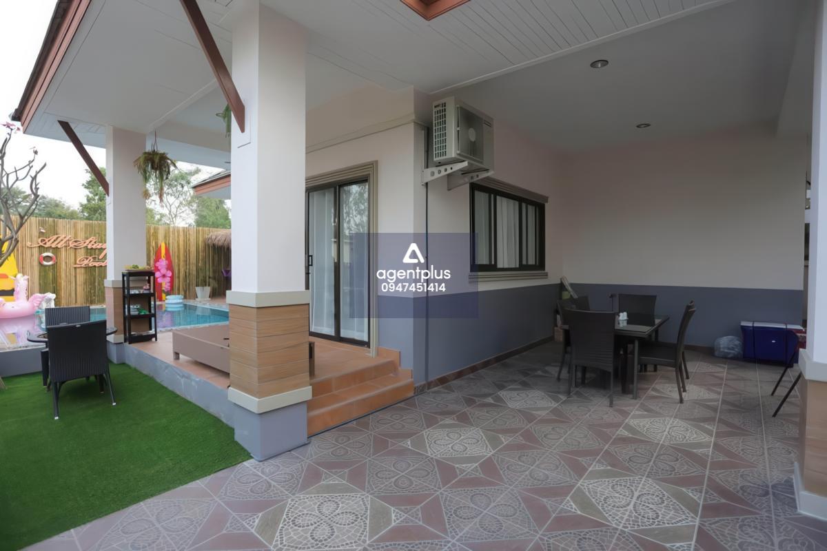 บ้านพูลวิลล่าสวยในโครงการ ราคาพิเศษ  Baan Dusit Pattaya View