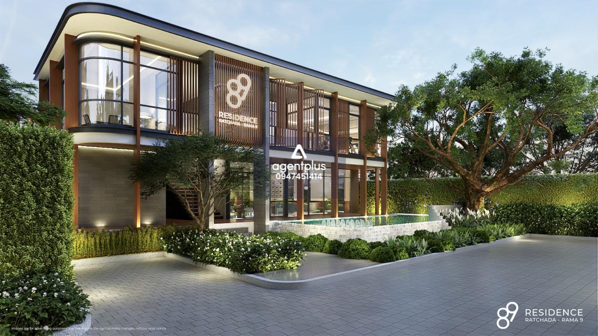 89 Residence | รัชดา - พระราม 9 บ้านพัก 4 ชั้นสุดหรู