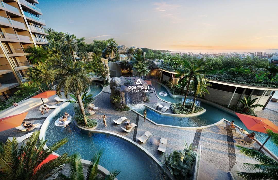  ขายดาวน์คอนโดหรู  ห้องสตูดิโอ ใจกลางพัทยา Grand Solaire Noble