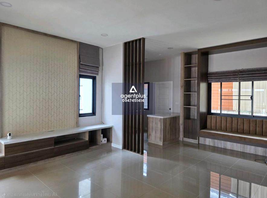 บ้านเดี่ยวชั้นเดียว พร้อมอยู่ ในโครงการจัดสรร ทำเลติดถนนใหญ่ เดินทางสะดวก เหมาะสำหรับครอบครัว