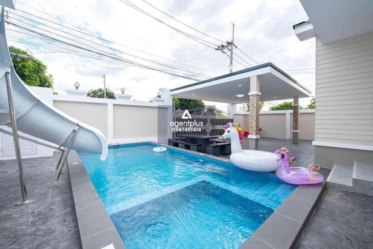 ขายบ้านเดี่ยว 3 ห้องนอน โป่ง–อ่างมาบประชัน พัทยา พร้อมสระว่ายน้ำ