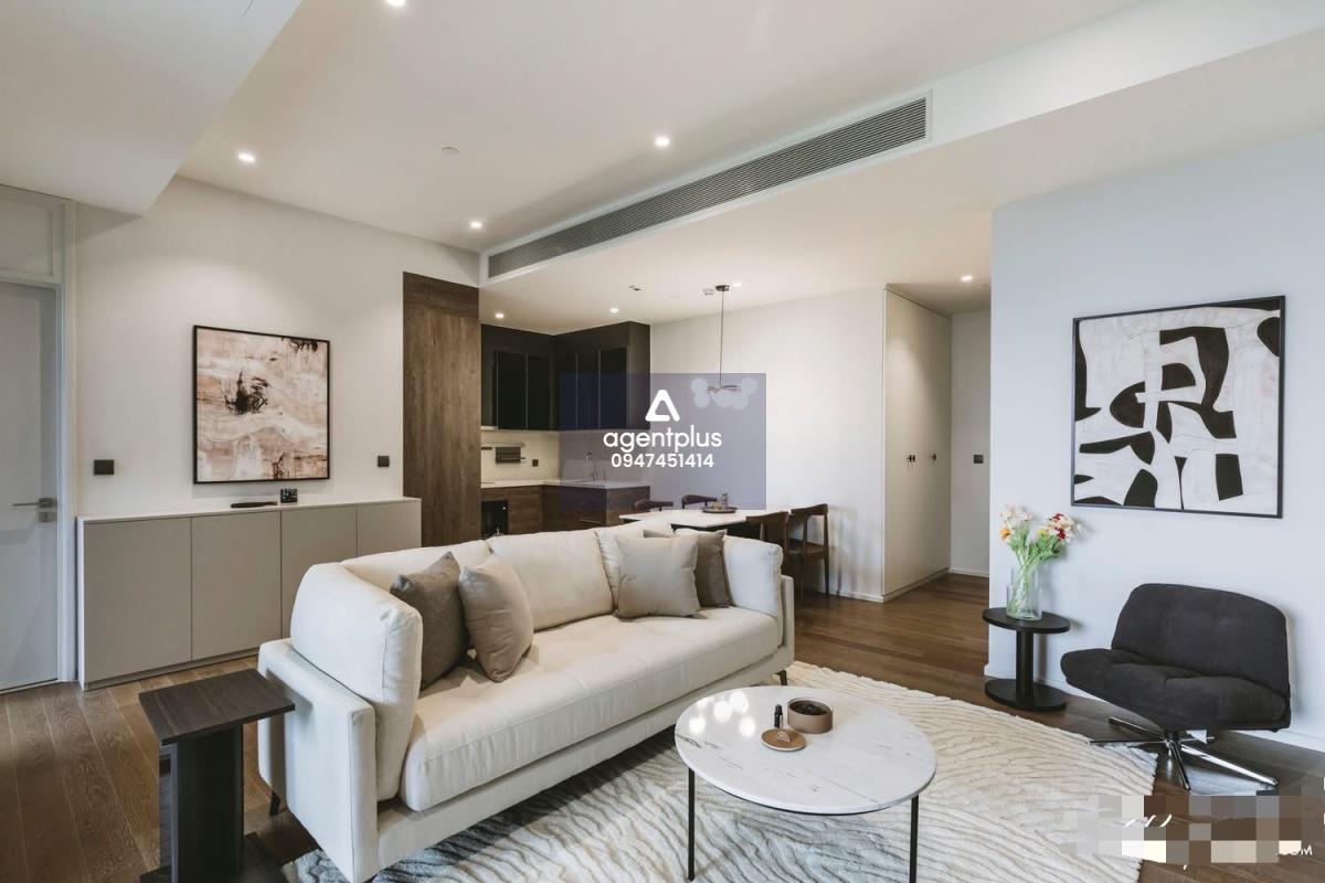 ให้เช่าคอนโดสุดหรู Muniq Langsuan 2ห้องนอน ใกล้สวนลุมพินี