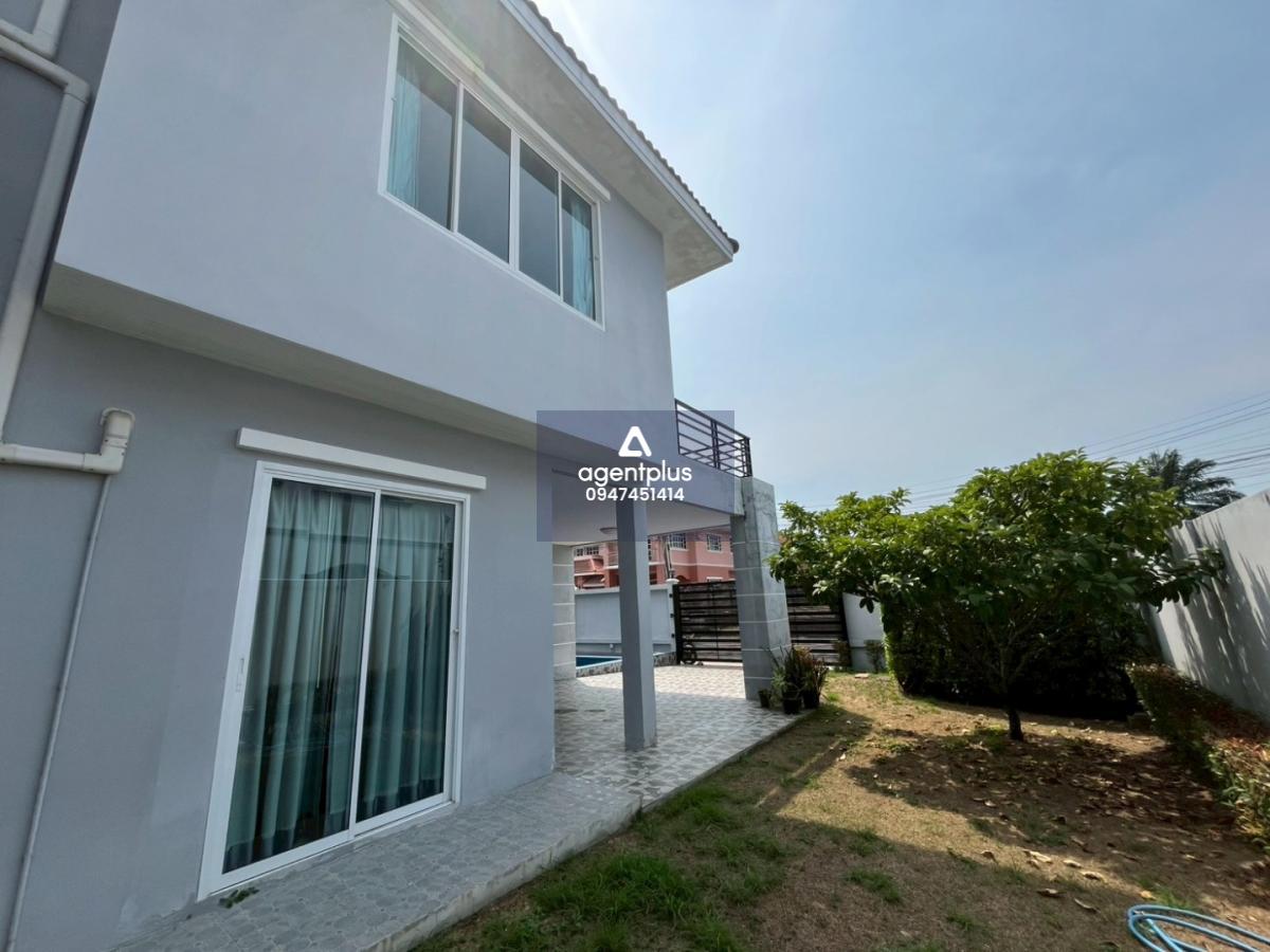 ขายบ้านเดียวรีโนเวทใหม่ พร้อมสระว่ายน้าส่วนตัว 104 ตารางวา วิวพอยท์วิลเลจ จอมเทียน