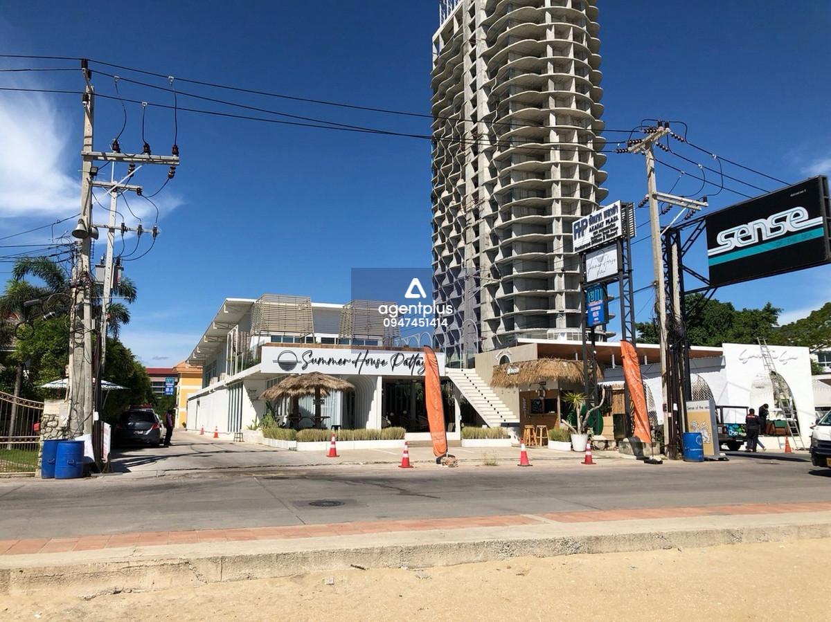 ปล่อยเช่าที่ดินพร้อมสิ่งปลูกสร้าง ติดถนนเรียบหาดจอมเทียน พัทยา