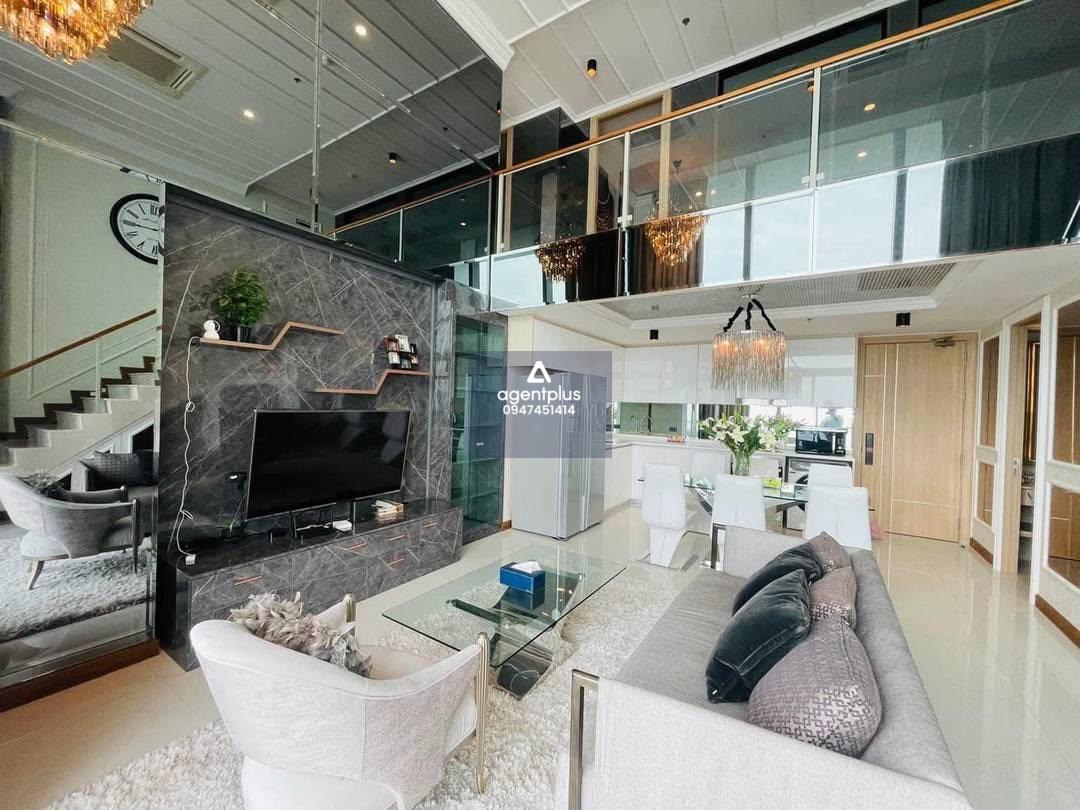 ขาย/ให้เช่า คอนโด Duplex 2 ห้องนอน วิวทะเล จอมเทียน ห้องหรูขนาดใหญ่