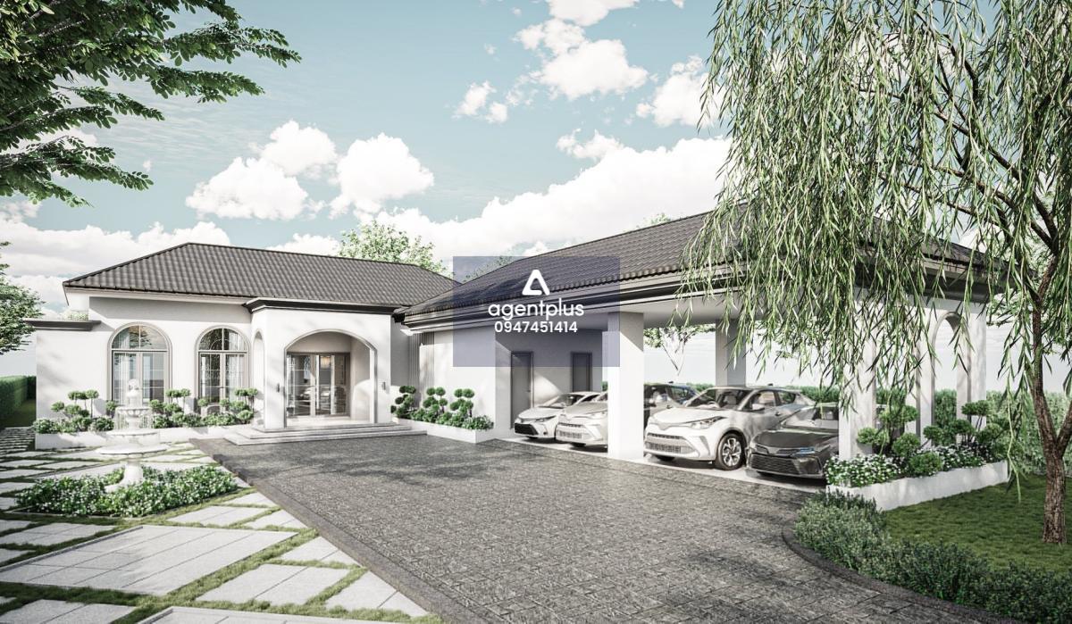 ลักชัวรี่พลูวิลล่าชั้นเดียวสไตล์ Modern Classic ทุกมุมสะท้อนความหรูหราและความอบอุ่น ใกล้ขอบอ่างมาบประชัน พัทยา