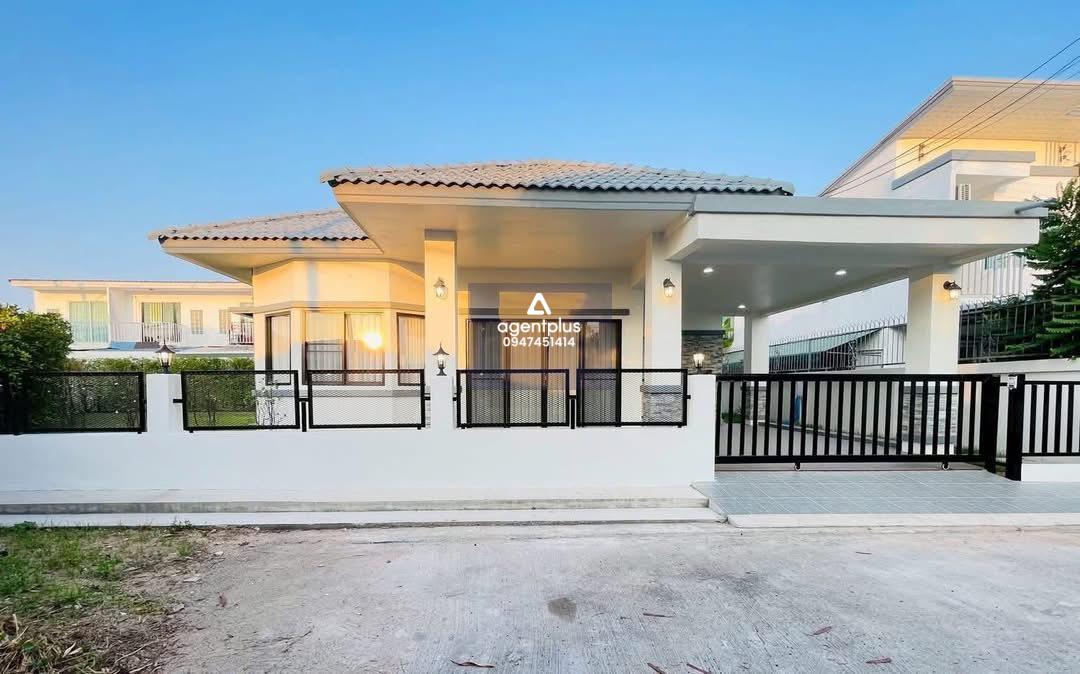 ขายบ้านเดี่ยวชั้นเดียว 3ห้องนอน หมู่บ้านรัตนากร 19 พัทยา