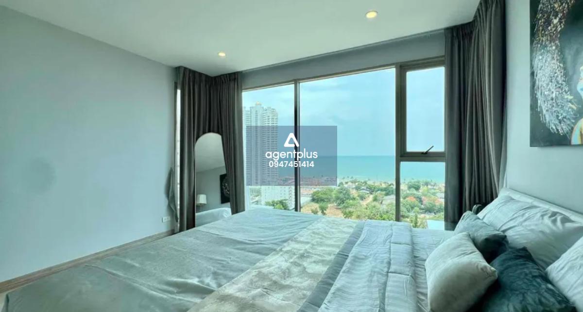 ขายคอนโดตากอากาศย่านจอมเทียน The Riviera Jomtien ตกแต่งสวยพร้อมเข้าอยู่
