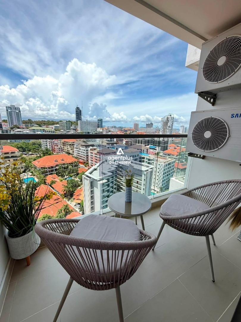 ให้เช่าคอนโด The Peak Towers เกษตรสินพัทยา ชั้นสูงวิวเมือง