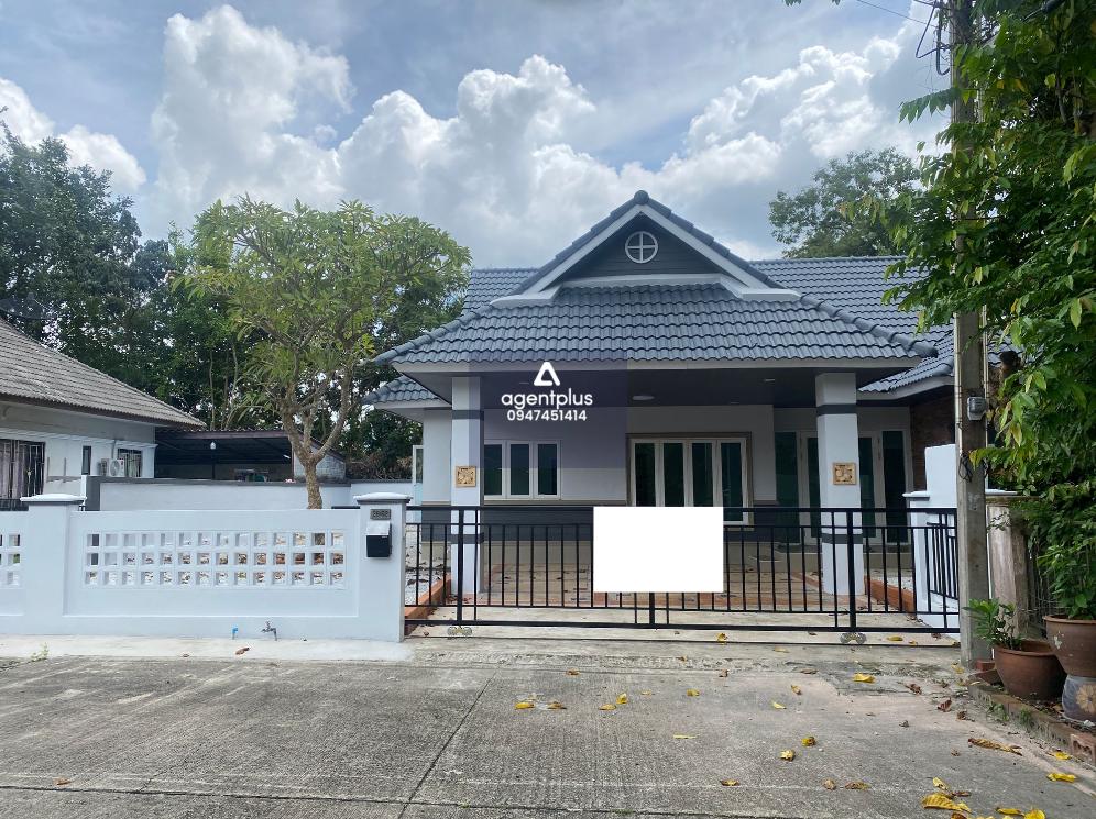 บ้านเดี่ยวชั้นเดียว โครงการแมกไม้ลีลาวดี ปรับปรุงใหม่ ถนนสายห้วยวัว สาธารณูปโภคครบครัน