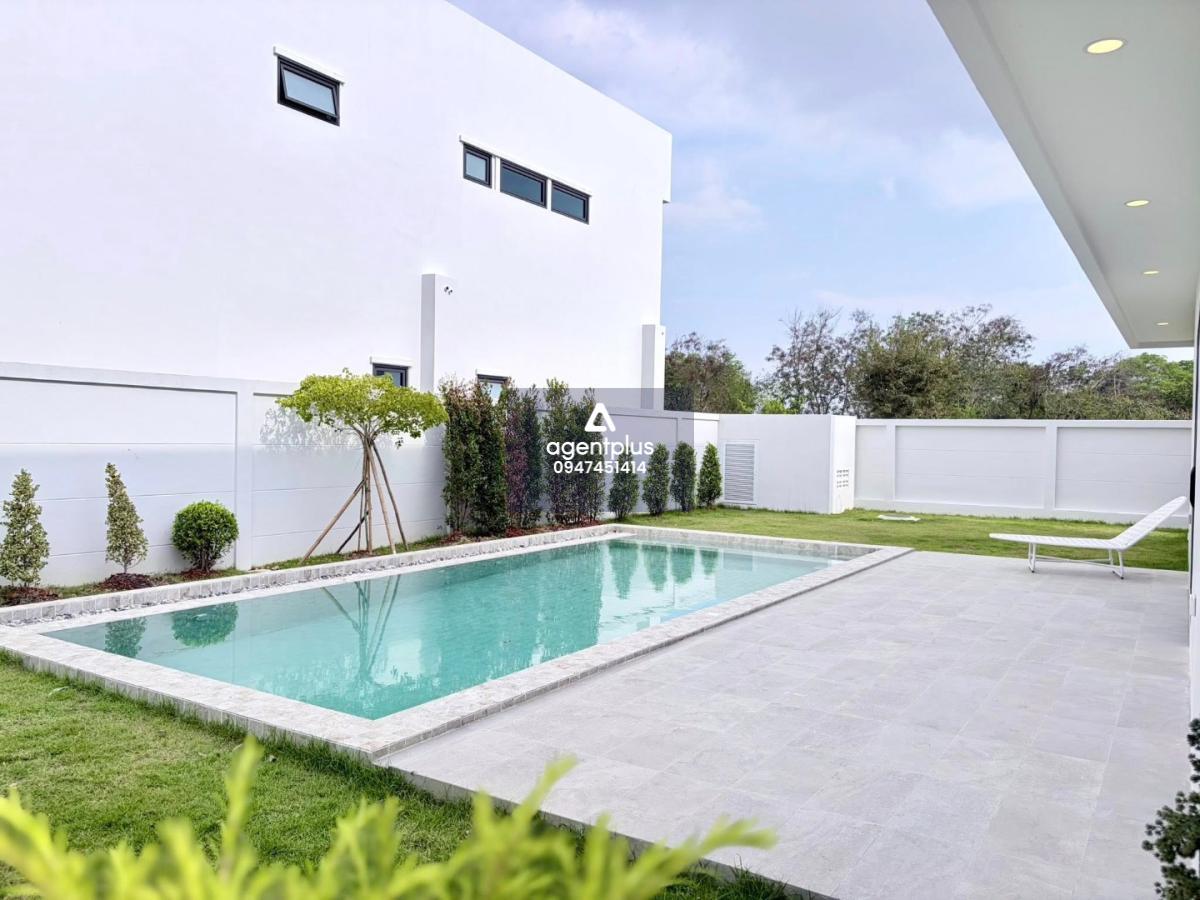 ให้เช่า/ขายผ่อนตรง บ้านใหม่พร้อมสระส่วนตัว เฟอร์ครบพร้อมอยู่ พัทยา