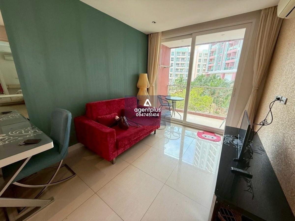 ให้เช่าคอนโด Grand Caribbien พระตำหนัก วิวสระ เฟอร์ครบ