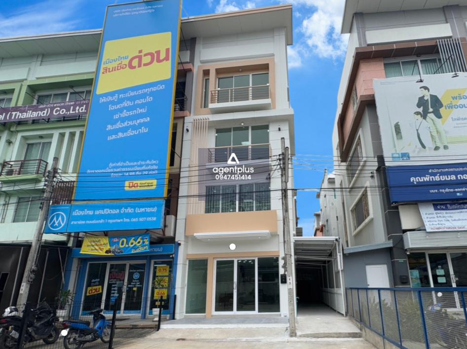 *ขายด่วน!! ลดให้เกือบล้าน โฮมออฟฟิศ อาคารพาณิชย์ 4 ชั้น 20 ตรว. ม.อาร์เค บิซ เซ็นเตอร์ มอเตอร์เวย์ – แอร์พอร์ตลิงค์ ติดถนน จอดรถได้ 6 คัน สนามบินสุวรรณภูมิ กำลังรีโนเวท