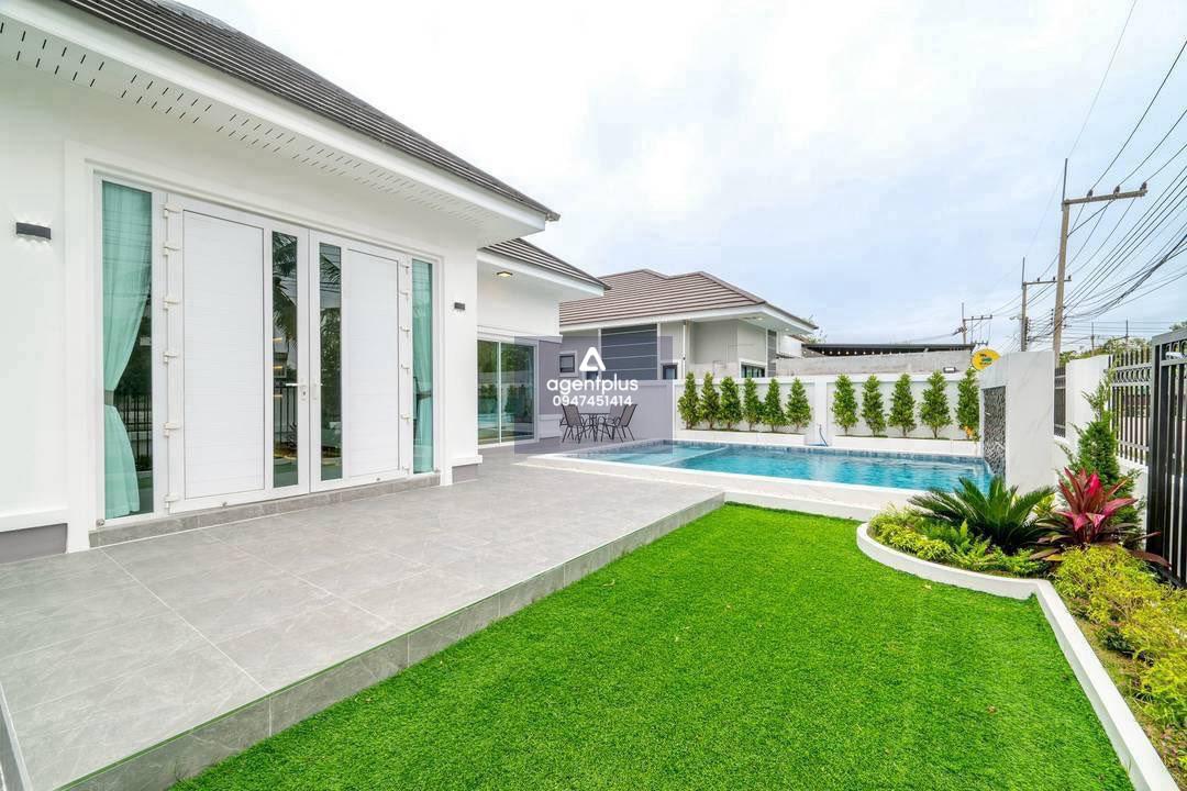 ขายบ้านเดี่ยวพร้อมสระว่ายน้ำ โครงการพรเทพ 8 หนองปลาไหล พัทยา ทำเลดี ตกแต่งพร้อมเข้าอยู่