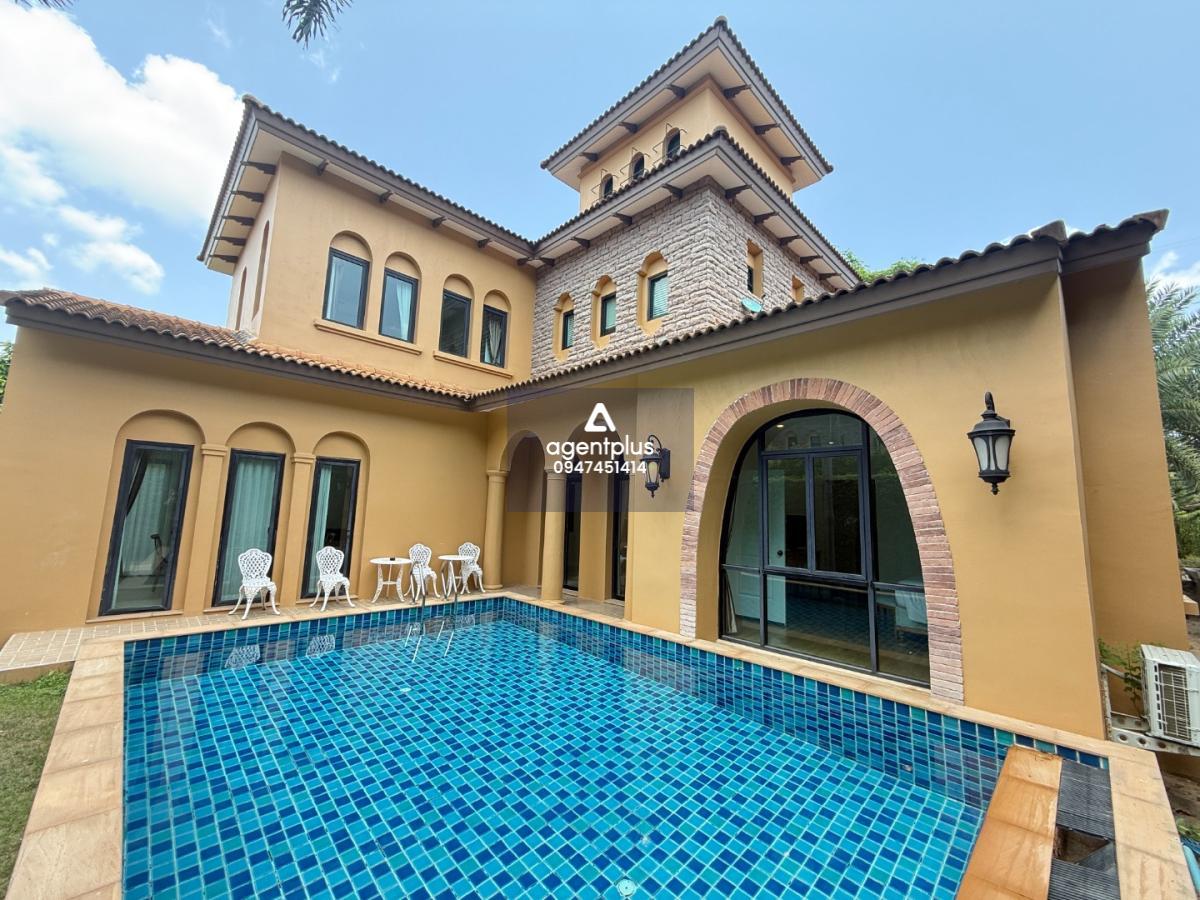 บ้านเดี่ยว 2 ชั้น พร้อมสระว่ายน้ำส่วนตัว | Nusa Chivani พัทยา ✨ บ้านสไตล์ Italian Tuscany บรรยากาศรีสอร์ท หรู อบอุ่น เป็นส่วนตัว