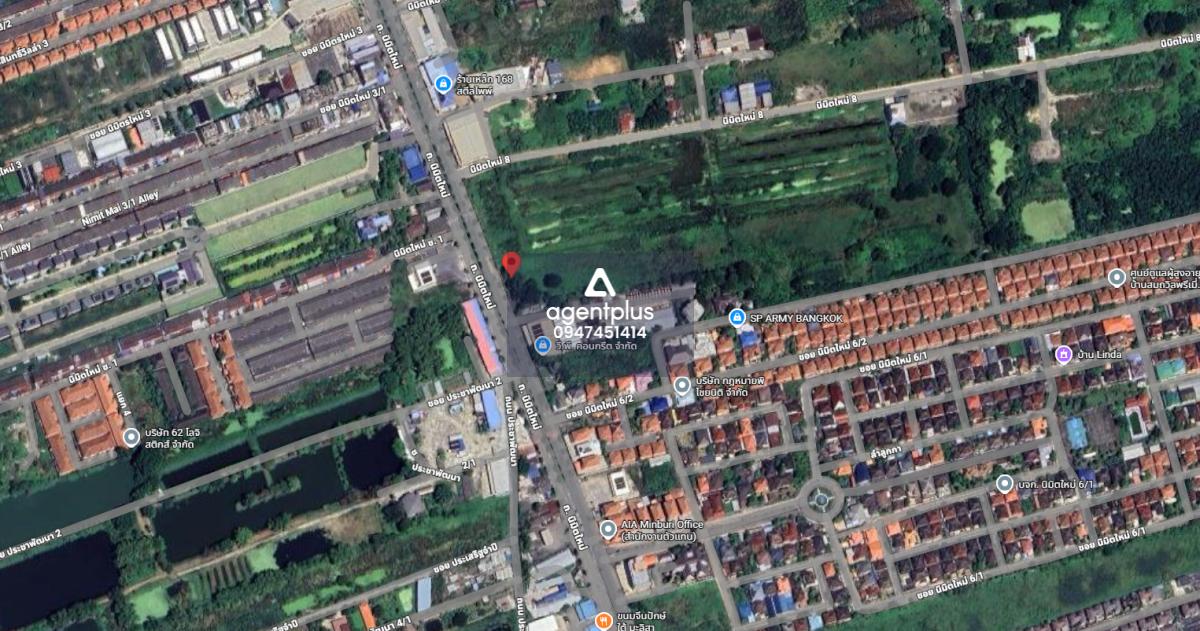 ที่ดินใหญ่ติดถนนนิมิตรใหม่ มีนบุรี กรุงเทพฯ ทำเลเติบโตต่อเนื่อง โอกาสของนักลงทุน