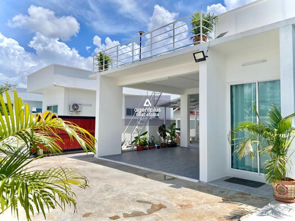 ขาย Pool Villa โซนโป่ง – มาบประชัน พร้อมสระว่ายน้ำและดาดฟ้า ทำเลใกล้อ่างมาบประชัน