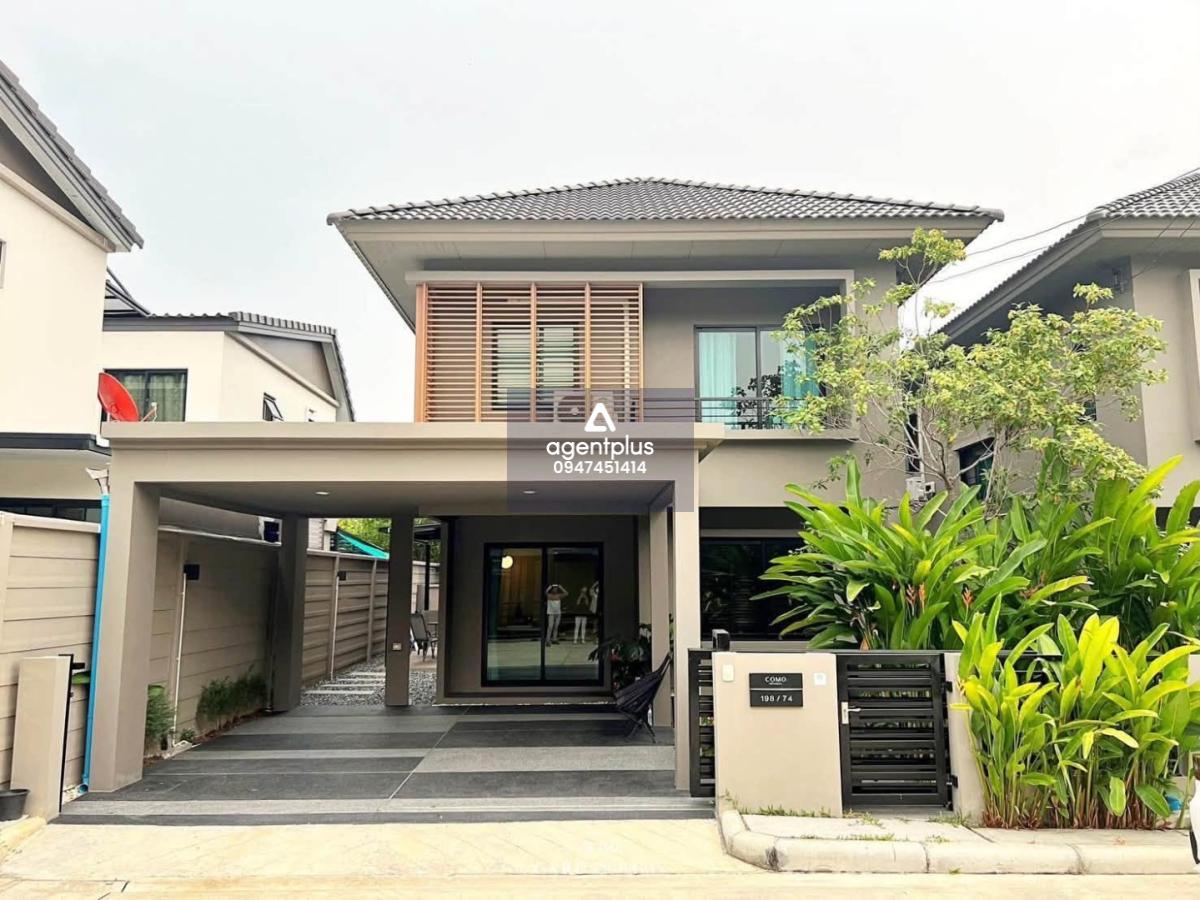 ให้เช่าบ้านเดี่ยว 3 ห้องนอน ย่านบางนา ใกล้ Mega Bangna พร้อมเฟอร์นิเจอร์ครบ