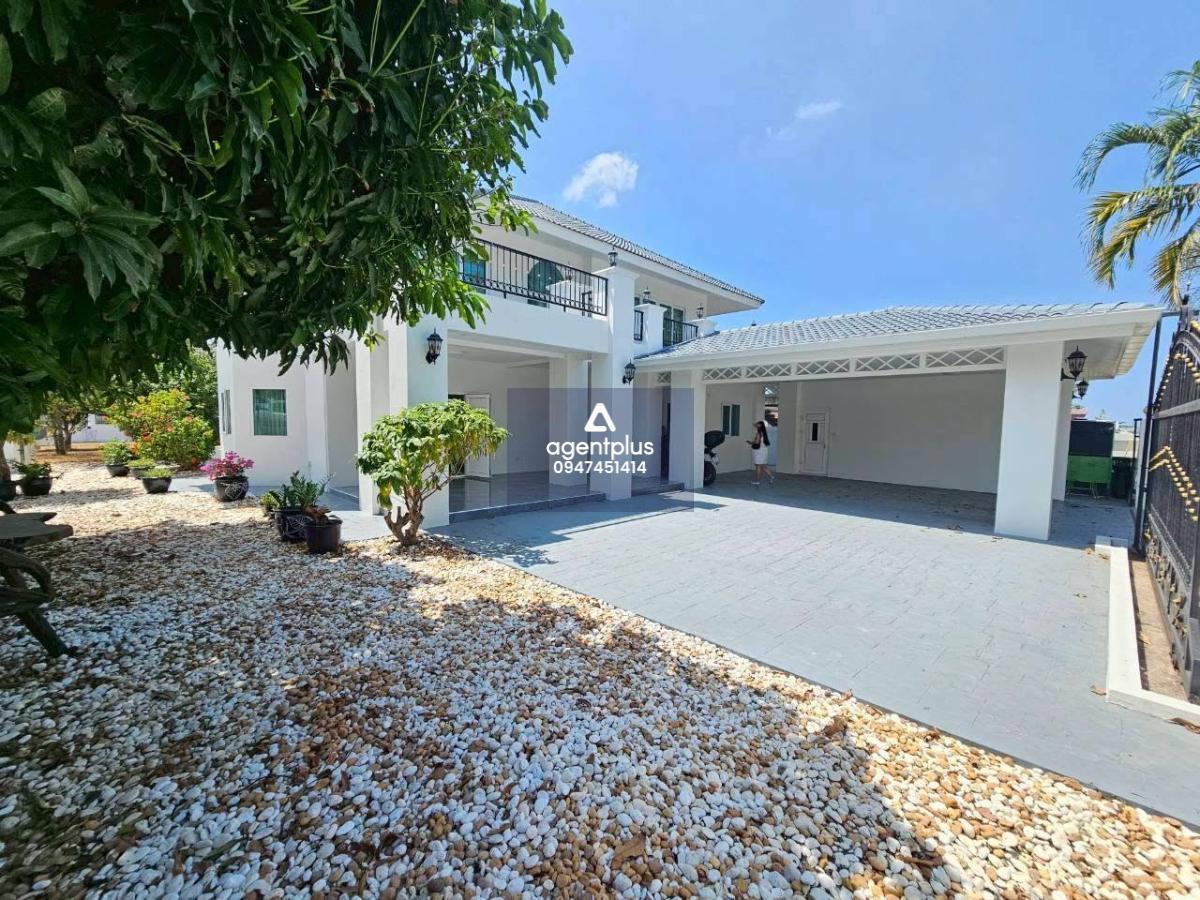  ขายบ้านเดี่ยว 4 ห้องนอน หนองปรือ พัทยา ใกล้โรงเรียนนานาชาติ
