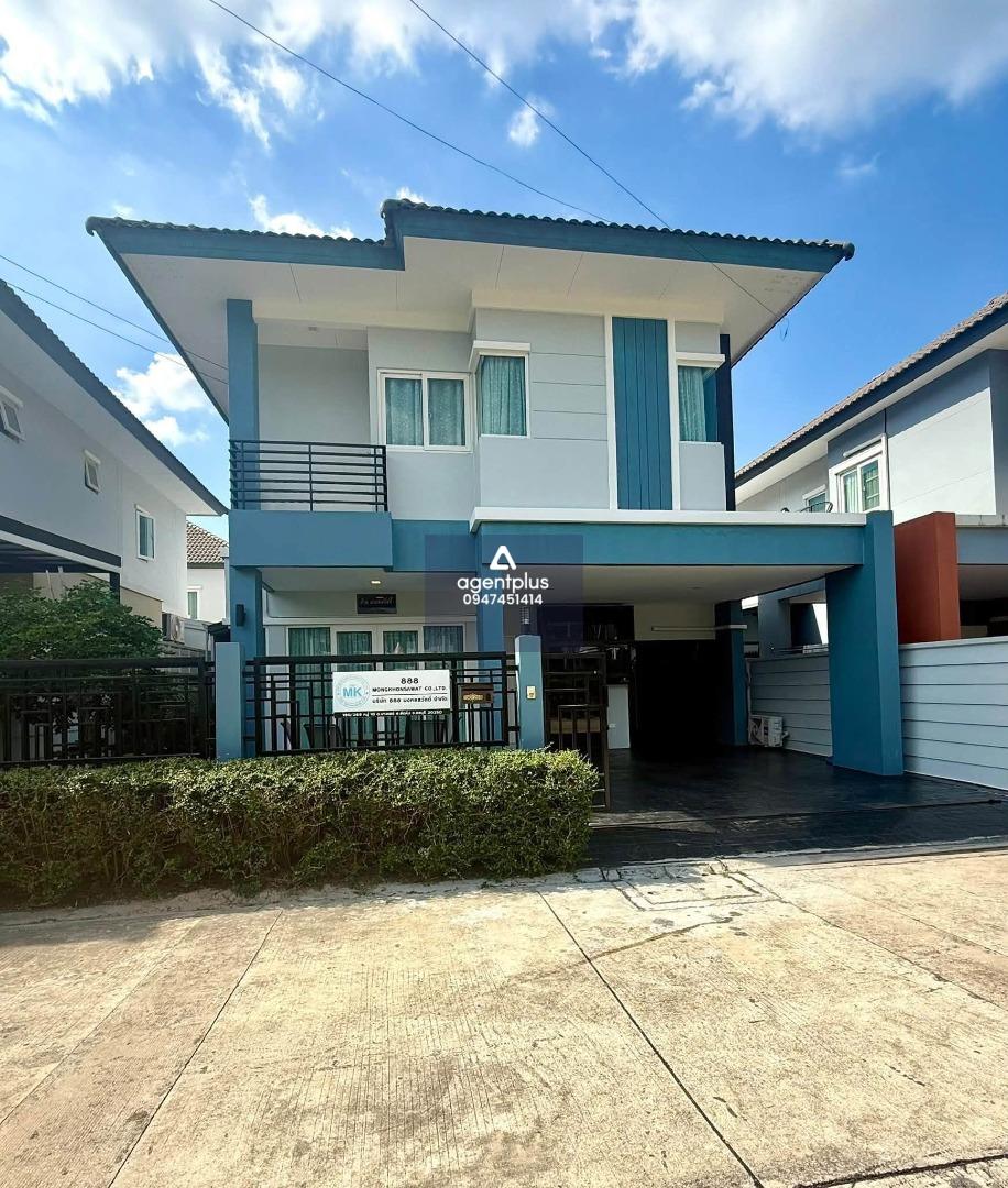 บ้านเดี่ยวปล่อยเช่าพร้อมเข้าอยู่โครงการเดอะปาล์มบางสเหร่ 