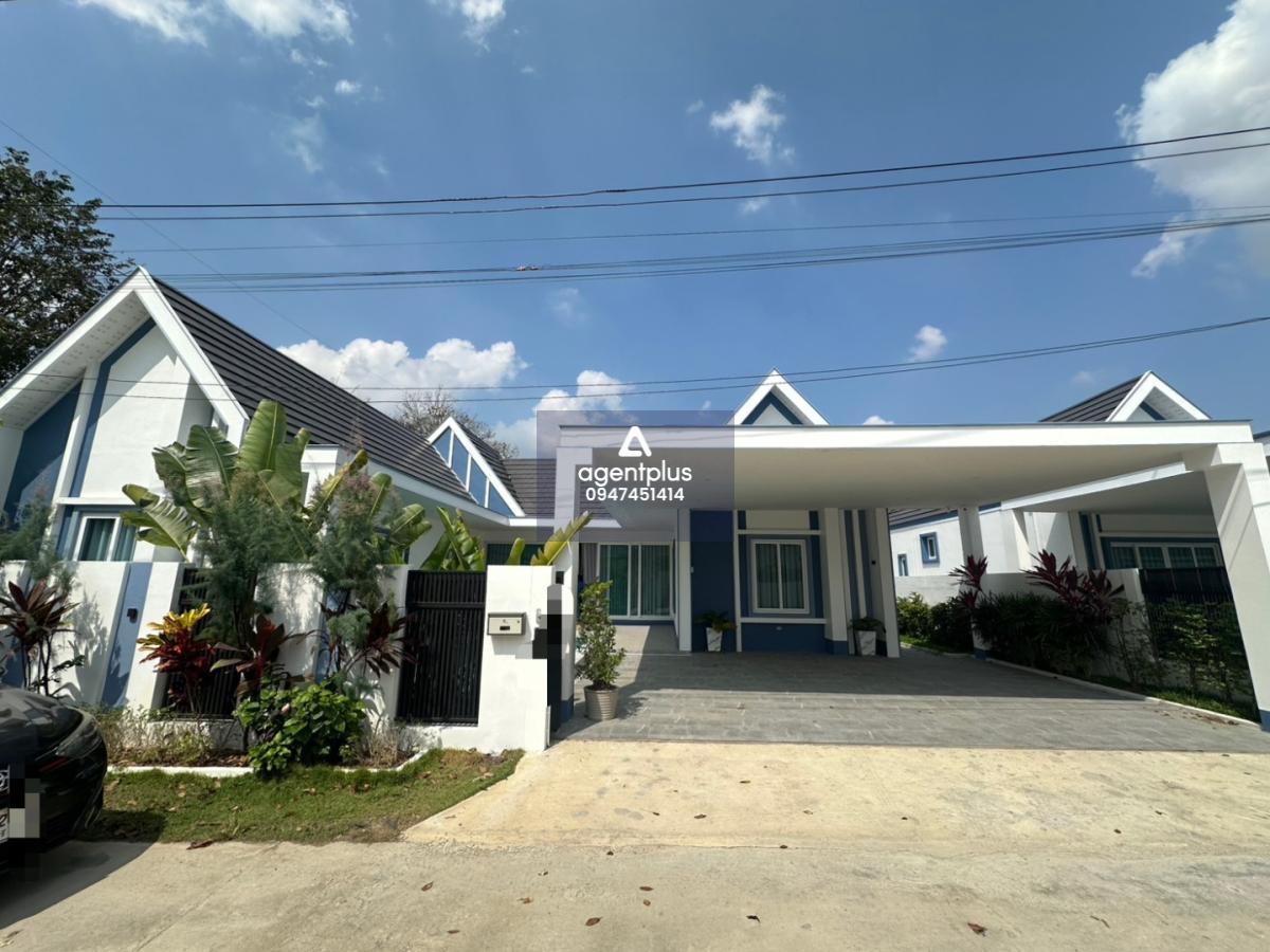 พูลวิลล่าสร้างใหม่ พร้อมให้เช่า  4ห้องนอน ทำเลโป่ง – มาบประชัน ลากกระเป๋าเข้าอยู่ได้เลย