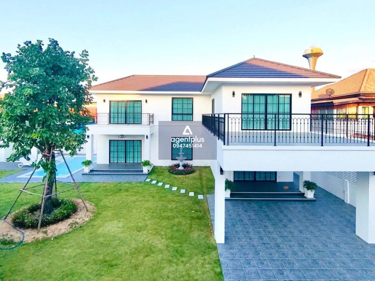 ขายบ้านเดี่ยวพร้อมสระว่ายน้ำ พิกัดไร่วนาสินธุ์