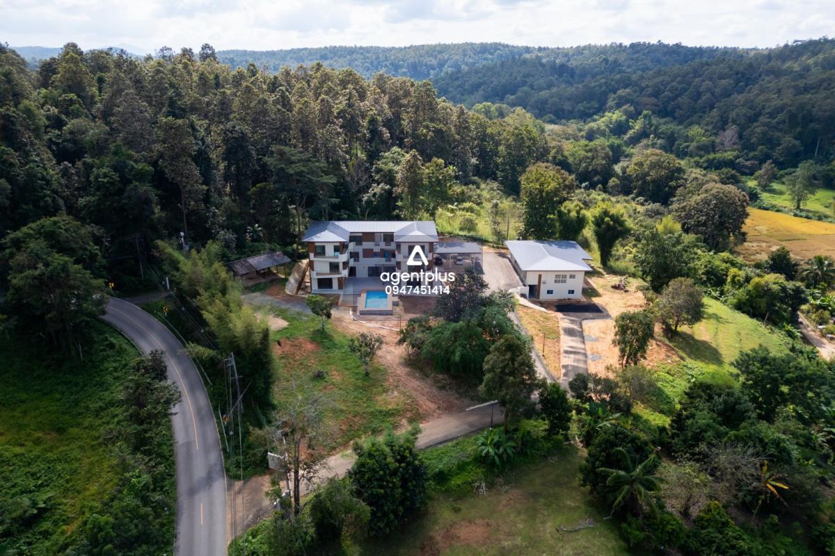 ขายที่ดิน + อาคาร วิวทะเลหมอก ที่แม่ออน - ดอยสะเก็ด ติดถนนทางหลวง 3005 เชียงใหม่