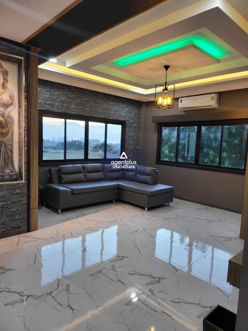 ขายบ้าน 3 ชั้นมีสระว่ายน้ำพร้อมผู้เช่า รับรายได้ทุกเดือน ขอบอ่างมาบประชัน พัทยา