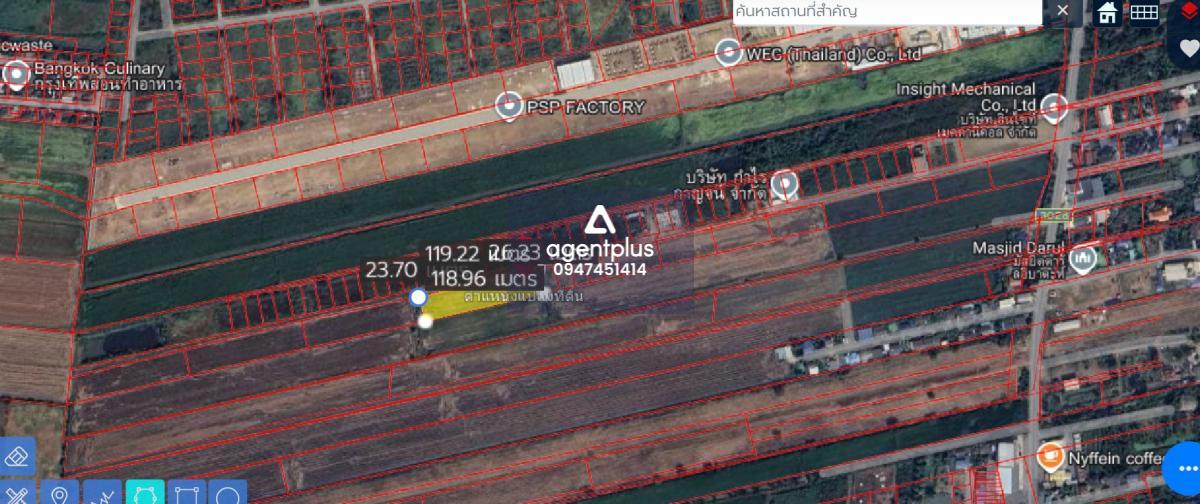 ขาย ที่ดิน 1-3-65ไร่ ลำลูกกา คลอง 9 ผังสีม่วง เหมาะทำโกดังโรงงาน ขอใบ รง.4 ได้