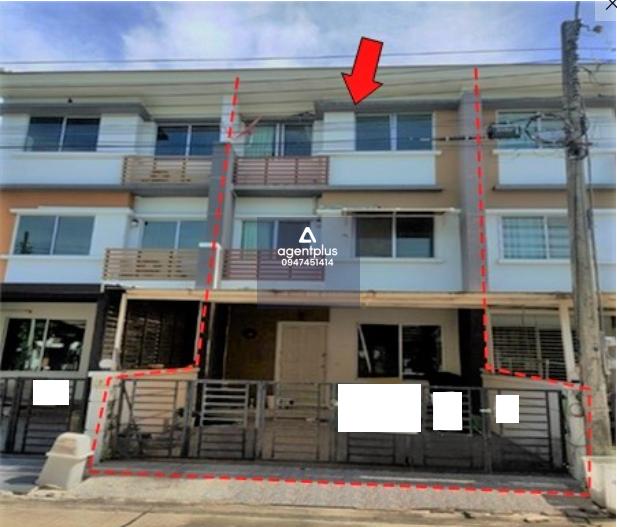 ขาย ทาวน์เฮ้าส์ โครงการ ทาวน์พลัส อ่อนนุช ซอย 9+