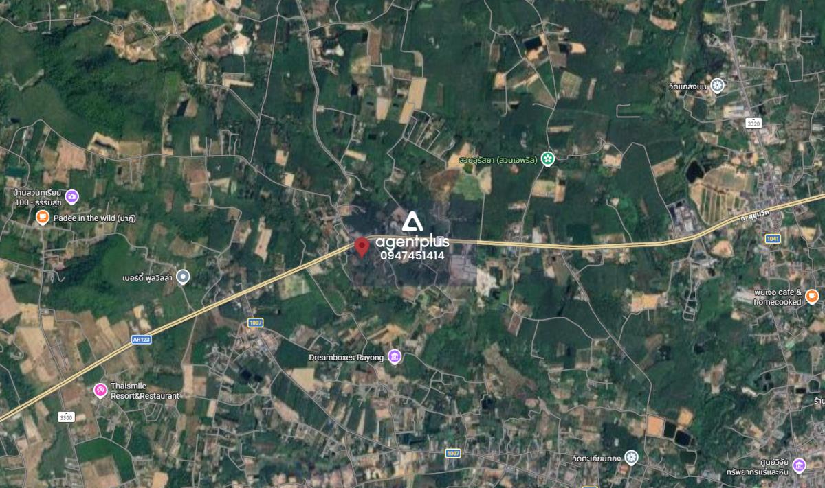 ขายที่ดินเปล่าติดถนนสุขุมวิท (ทล.3) แกลง ระยอง