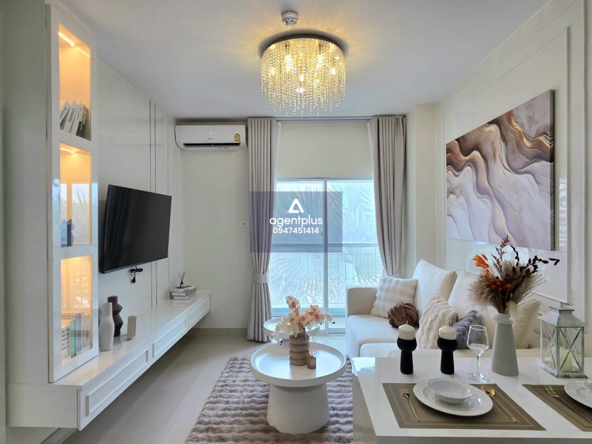 ขาย คอนโดสไตล์ Luxury พร้อมอยู่ ห้องมุม แต่งครบ