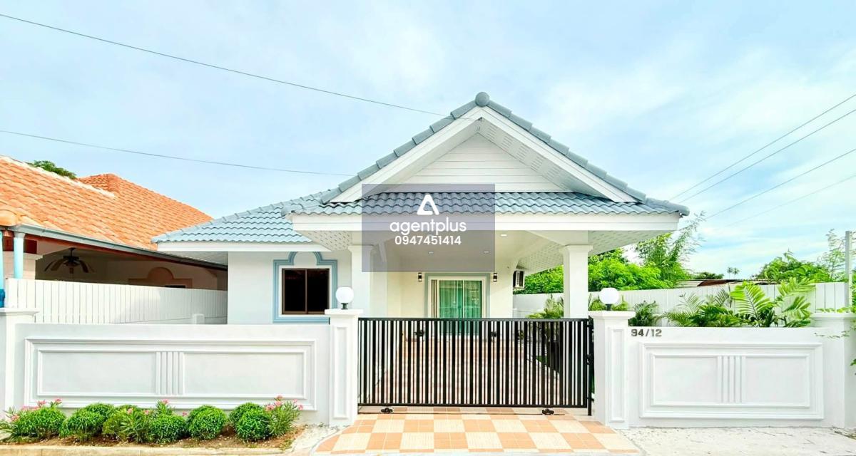 ให้เช่าบ้านเดี่ยว 3 ห้องนอน พัทยา–บุญสัมพันธ์ 9 แปลงริม เฟอร์ครบ พร้อมอยู่