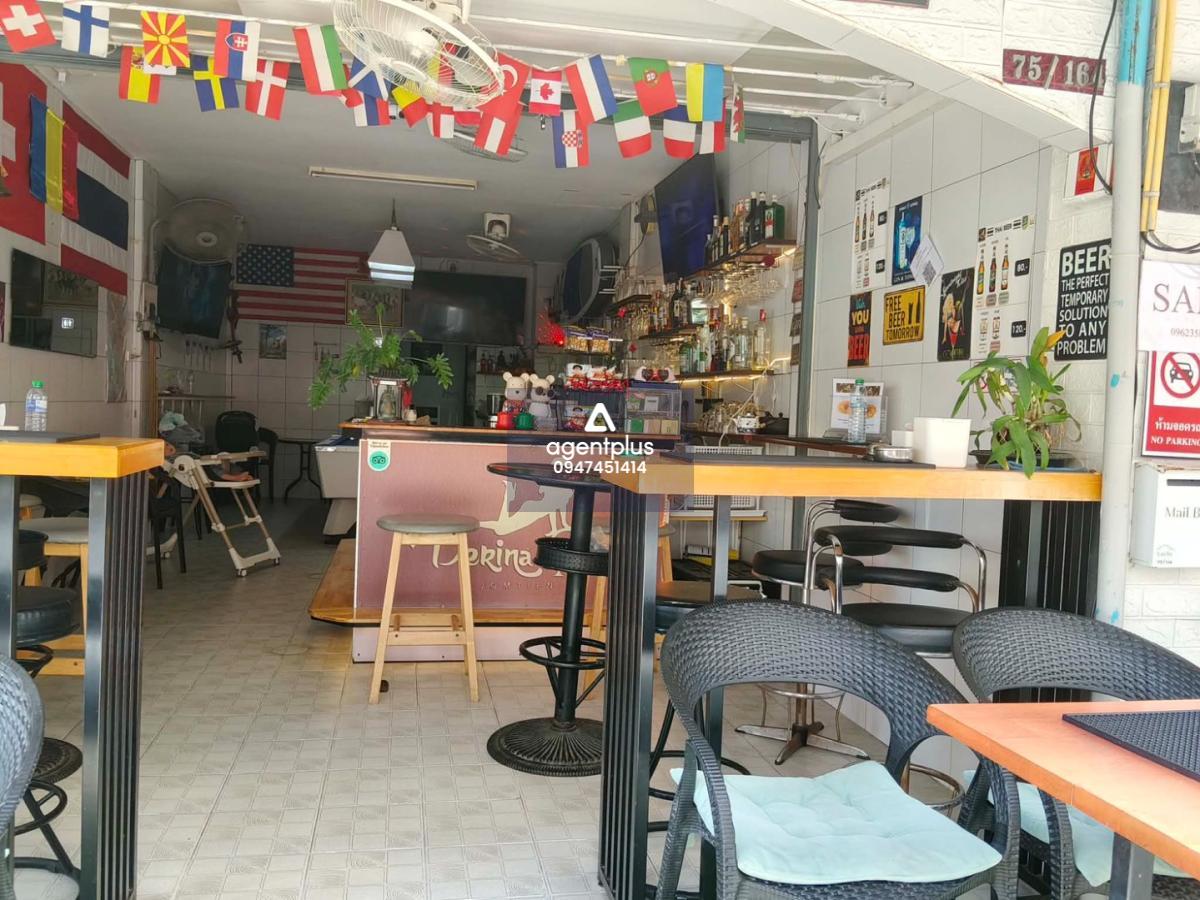 เซ้งด่วน! Bar & Café ทำเลทองจอมเทียน พร้อมเปิดกิจการต่อได้ทันที