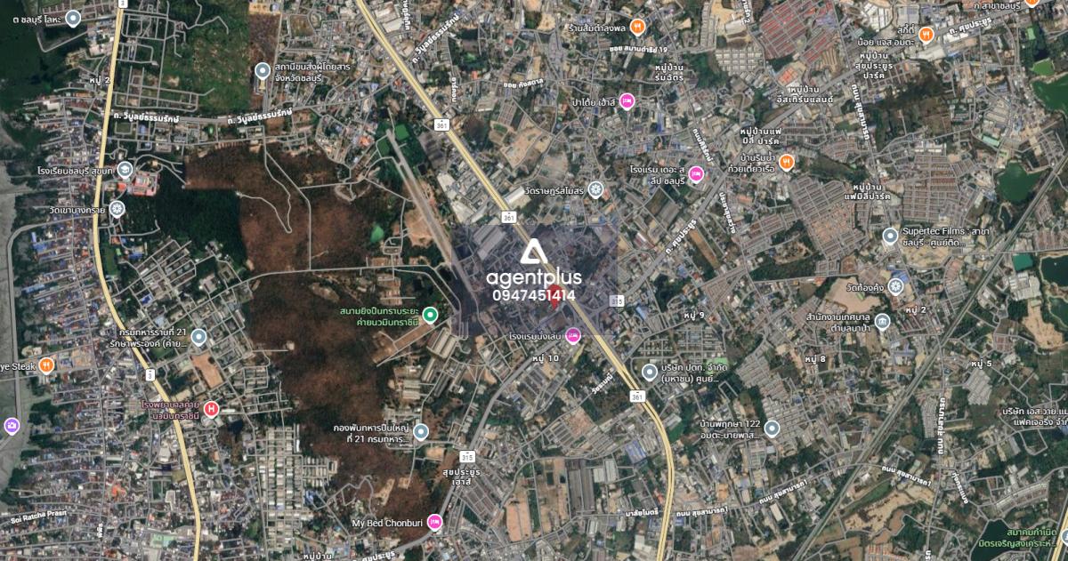 ขายที่ดินพร้อมสิ่งปลูกสร้าง ติดซอยบ้านไร่บน 2 ใกล้ถนนเลี่ยงเมืองชลบุรี นาป่า ชลบุรี