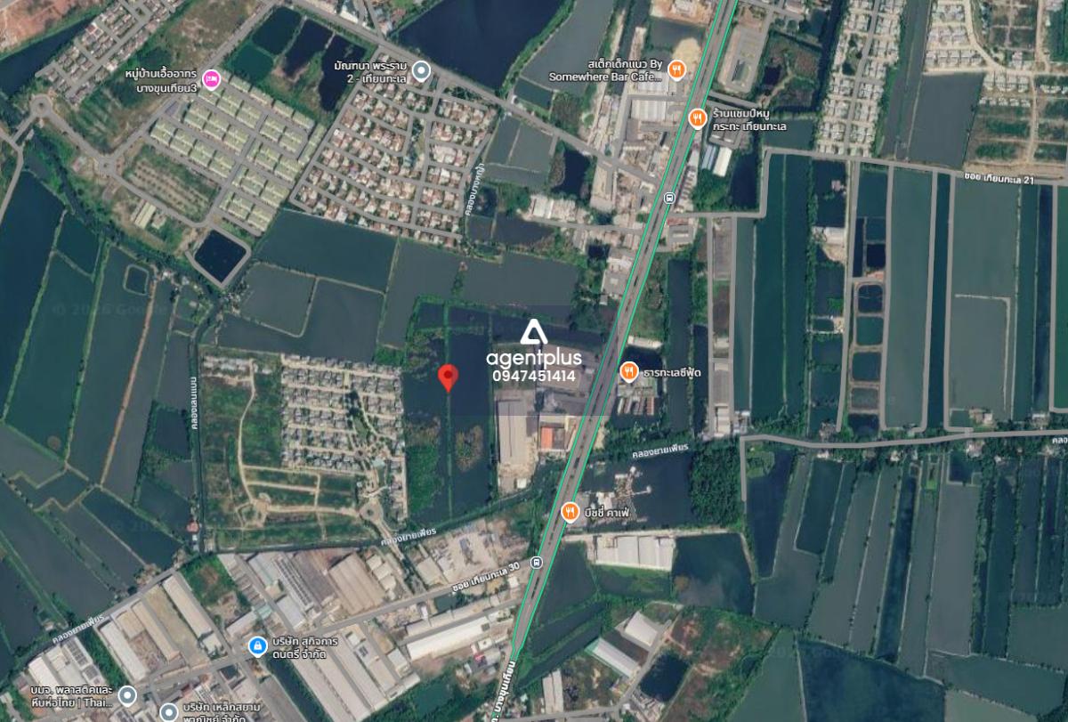 ขายที่ดินแปลงใหญ่ ติดถนนบางขุนเทียน เหมาะสร้างโครงการบ้านจัดสรร กรุงเทพฯ