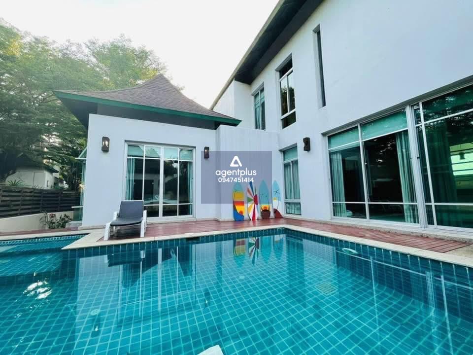 ขาย/ให้เช่าพูลวิลล่า บ้านในโครงการนาคาวารี จอมเทียน ใกล้หาดเพียง400เมตร