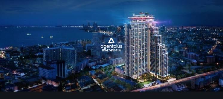  ขายดาวน์คอนโดหรู  ห้องสตูดิโอ ใจกลางพัทยา Grand Solaire Noble