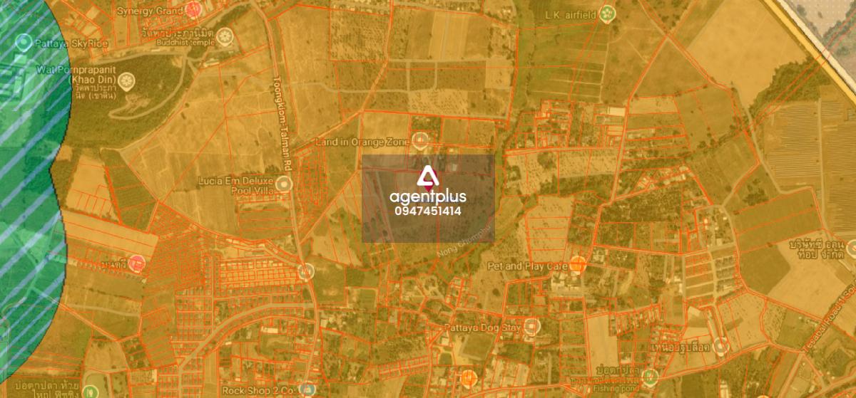 ขายที่ดินเปล่ายกแปลง ทำเลอนาคต EEC ห้วยใหญ่ พัทยา พัฒนาโครงการได้ทันที