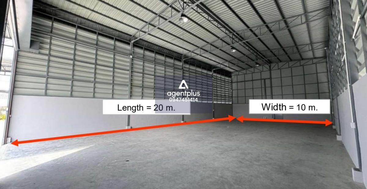 ให้เช่าโกดังสร้างใหม่ ใกล้สนามบิน สุวรรณภูมิ เขตสวนหลวง กรุงเทพฯ พร้อมเข้าใช้งานได้ทันที