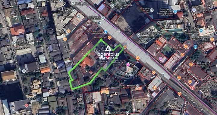 *ขายที่ดินติดรถไฟฟ้าสายสีม่วง – สถานีแยกติวานนท์ นนทบุรี