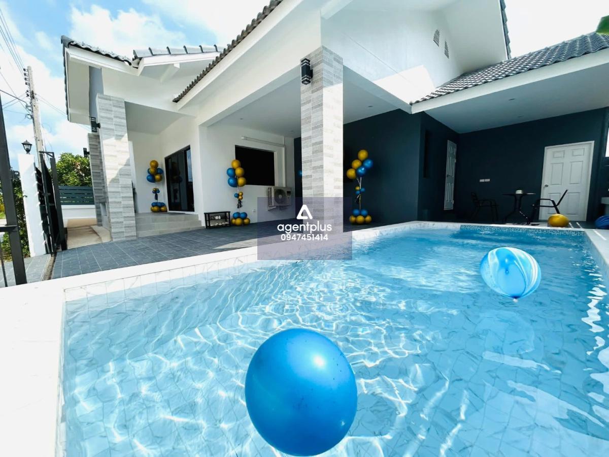 ายบ้านเดี่ยวชั้นเดียว พัทยา ซ.พรประภานิมิตร 15 พร้อมสระส่วนตัว เดินทางสะดวก ใกล้มอเตอร์เวย์