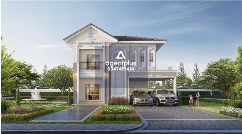 บ้านเดี่ยวหลังใหญ่สไตล์ฝรั่งเศส