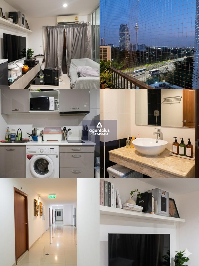  ขายคอนโด ห้องมุม วิวสระ ชั้น 7 