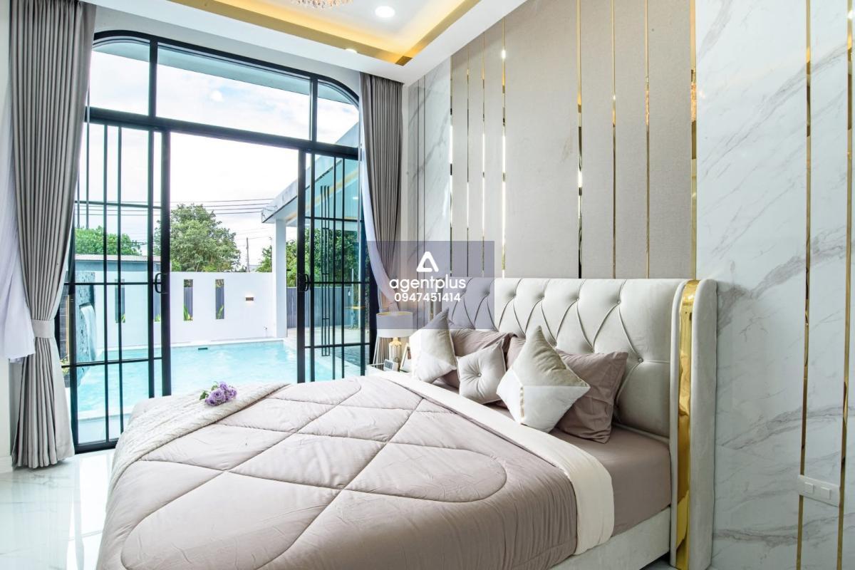 ขายบ้านเดี่ยวสร้างใหม่ พร้อมสระว่ายน้ำส่วนตัว | ทำเลอ่างมาบประชัน พัทยา